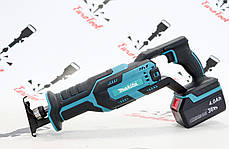 Акумуляторна шабельна пила,ножівка Makita DJR 186 36V 4Ah КЕЙС, фото 3