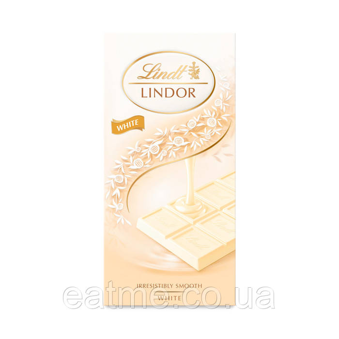 Lindt lindor білий шоколад 100 g