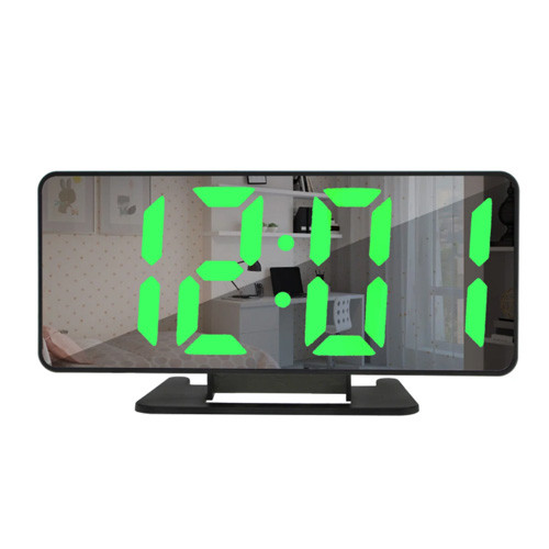 Годинник мережевий VST-888-4 зелена температура USB