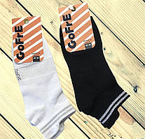 Шкарпетки жіночі короткі спортивні з люрексом Розмір 23/25