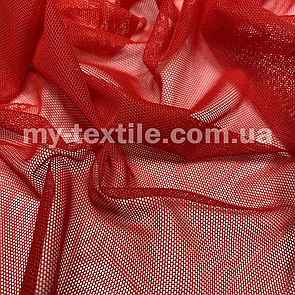 Сітка стрейч 150 см однотонна Червоний