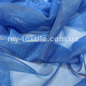 Сітка стрейч 150 см однотонна Блакитна бірюза