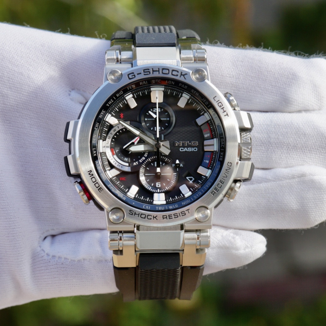 Godinnik Casio G Shock Mtg B1000 1a Bluetooth Multiband6 Sapphire Kupiti Nedorogo Na Bigl Ua