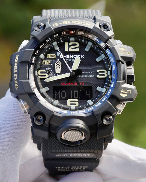 Casio G SHOCK GWG 1000 1AER Mudmaster Triple Sensor