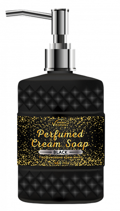 Парфумоване крем-мило Energy of Vitamins Perfumed Black 460 мл, фото 1