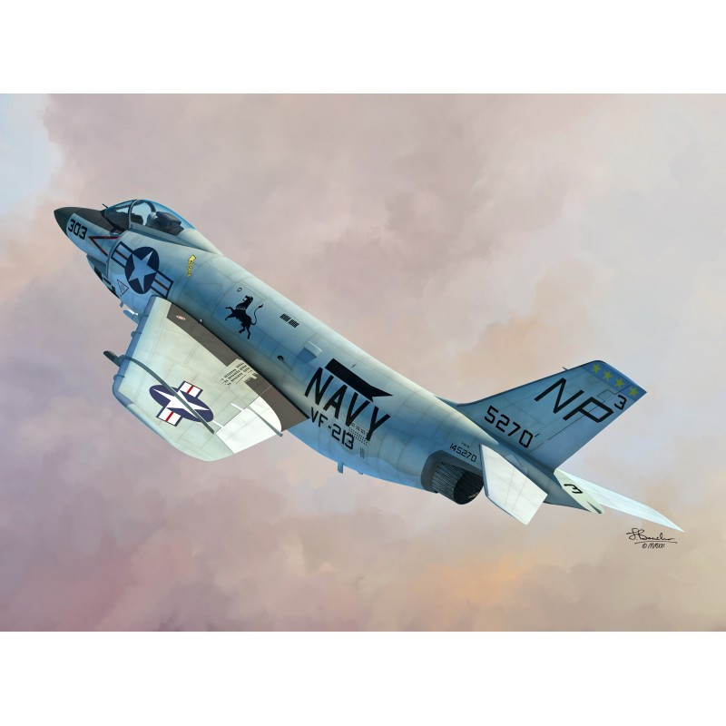 Пластикова модель 1/72 Sword 72140 американський палубний винищувач McDonnell F-3B/C Demon