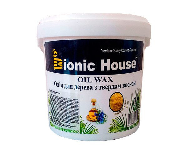 Купить Масло с карнаубским воском Bionic House Oil Wax все цвета 1л ...