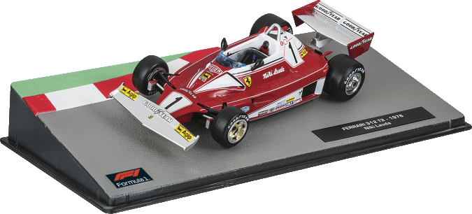 Formula 1 Auto Collection №61 - Ferrari 312 T2 - Нікі Лауда (1976) | Колекційна модель 1:43 | Centauria