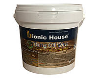 Тунговое масло с воском Bionic House Tung Oil Wax все цвета 0.25л