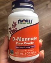 Маноза Now Foods D-Mannose Pure Powder 85 грам, фото 6