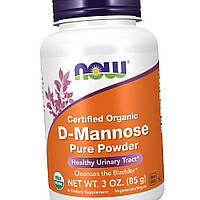 Органічна D-маноза Now Foods D-Mannose Pure Powder 85 грам