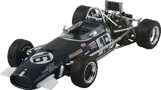 Formula 1 Auto Collection №64 - Brabham BT26A - Пірс Карідж (1969) | Колекційна модель 1:43 | Centauria