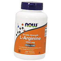 Аминокислота Аргинин NOW L-Arginine 1000 mg 120 таб