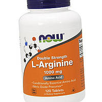 Л-аргінін NOW Foods L-Arginine 1000 мг 120 таблеток