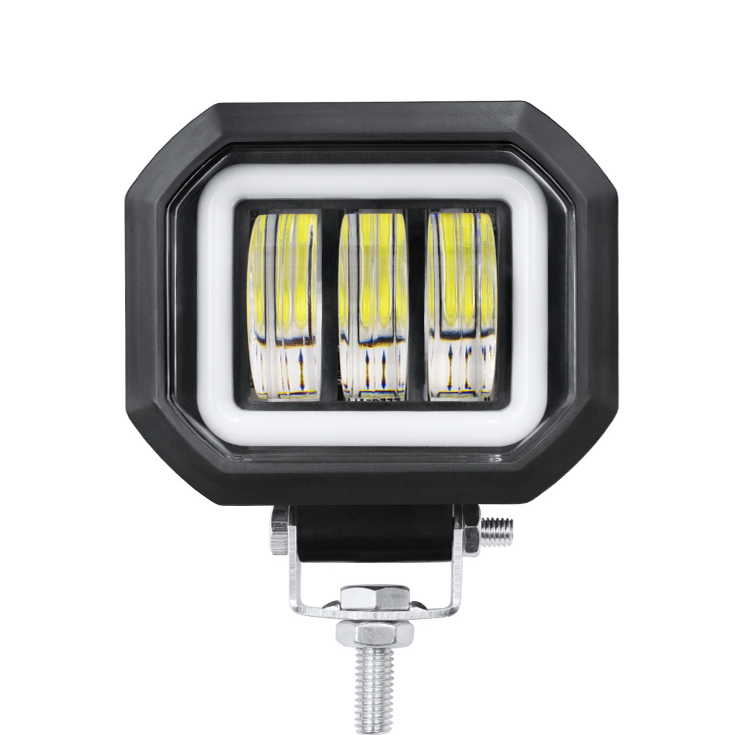 Додаткова світлодіодна фара з ДХО Terra JR01-30W (95 x 75 х 50 мм), фото 1