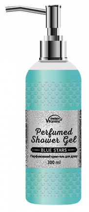 Парфумованний гель для душа Energy of Vitamins Perfumed Blue stars 300 мл, фото 1