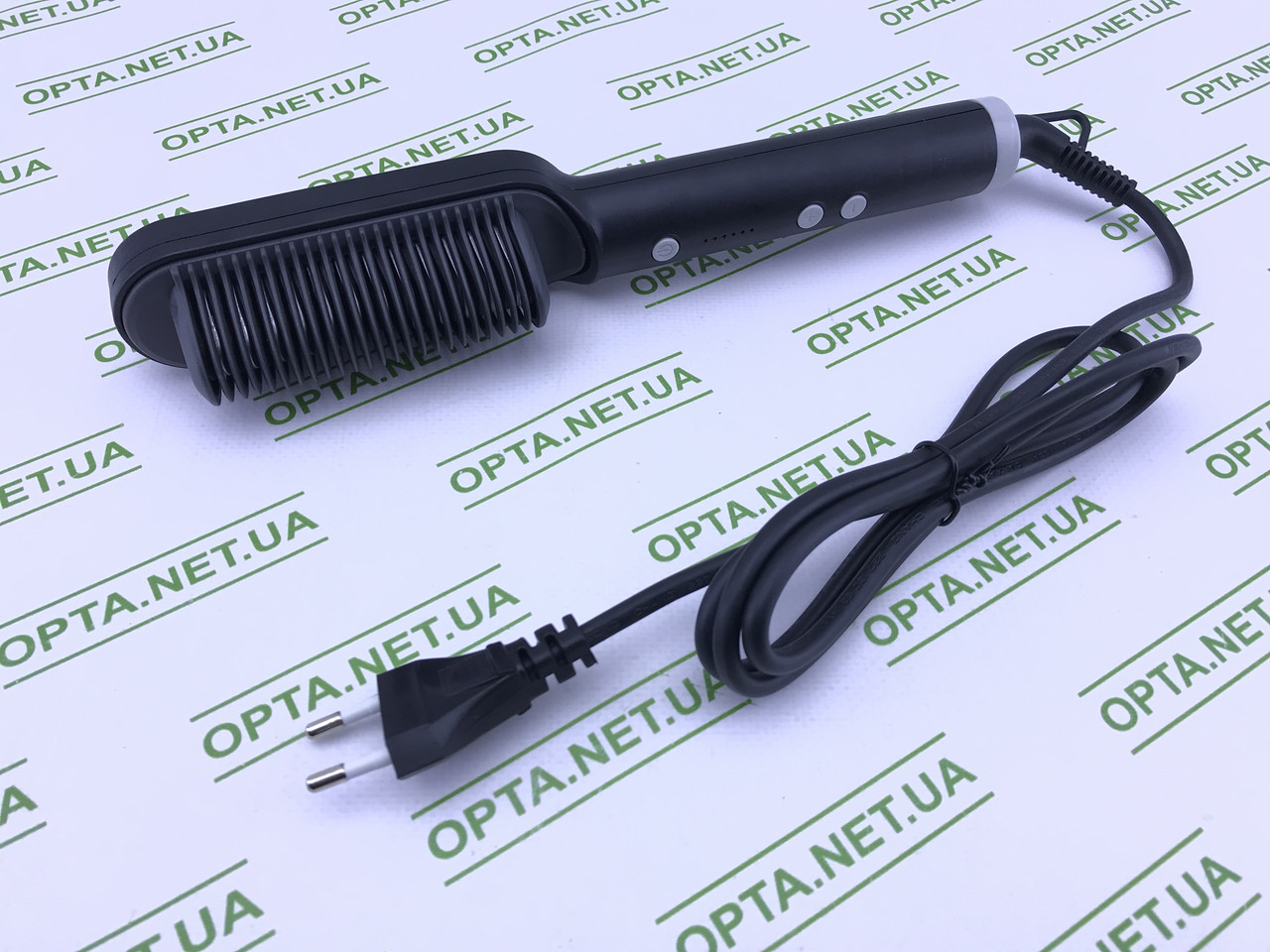 Гребінець випрямляч Hair Straightener Hqt 909B Black, фото 1