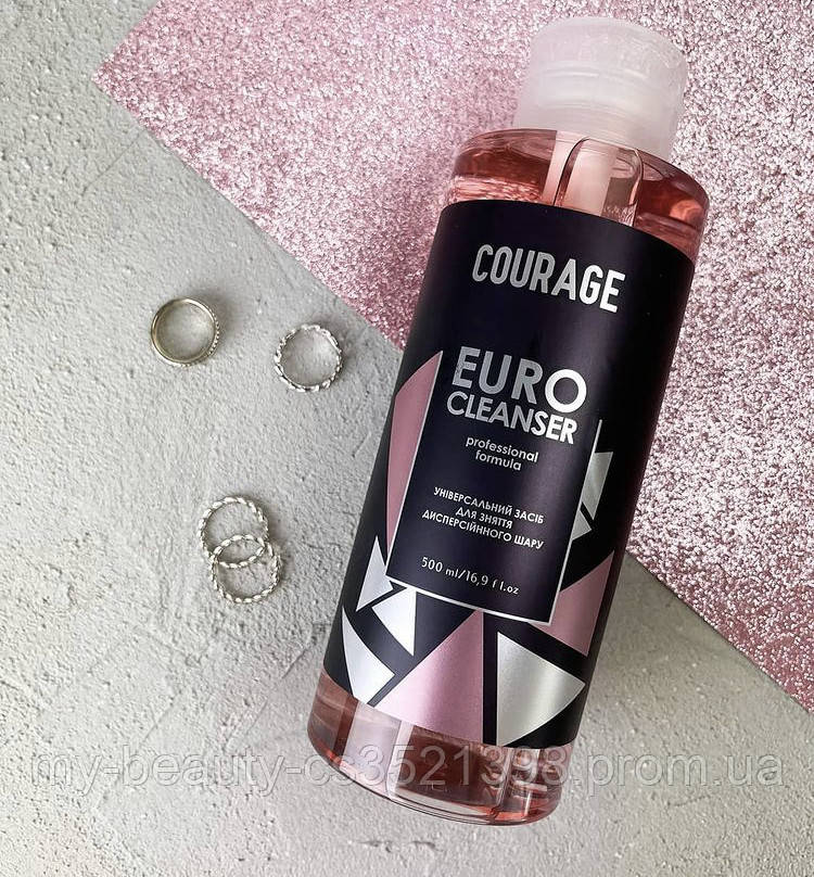 Засіб для зняття дисперсійного шару Evro Cleanser Courage Prof 500 мл