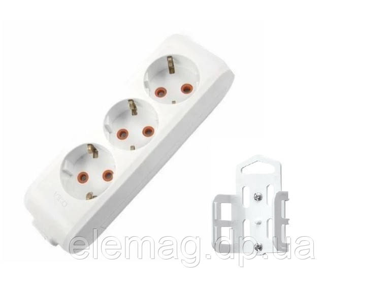 3 гнізда Колодка із заземленням Multi-Let VIKO