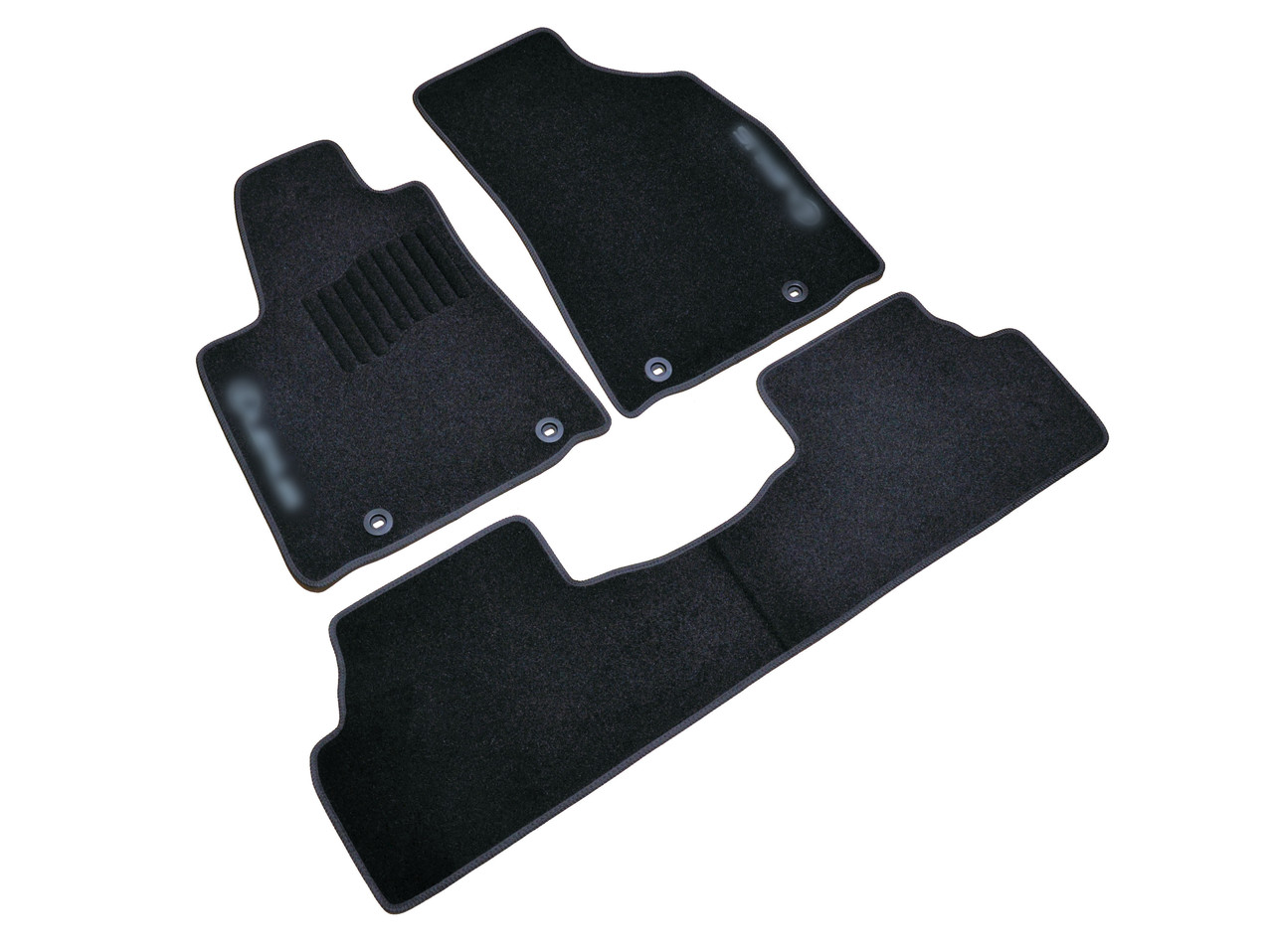 Ворсові килимки Лексус RX (2009-2015)/Чорні, кт 3 шт. AVTM BLCCR1302
