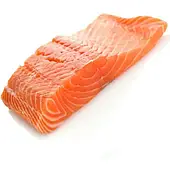 Куски лосося с. м. у вакуумному пакованні 120-140 грамів