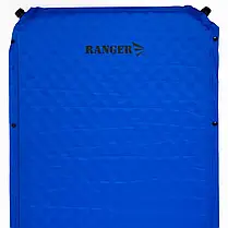 Самонадувний килимок каремат 190х65х5 см з чохлом Ranger Sinay, фото 5