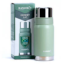 Термос 0,5 л туристичний похідний з двома чашками Ranger Expert, фото 3