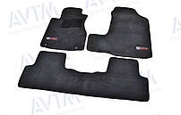Ворсові килимки Honda CR-V (2006-2011)/Чорні Premium AVTM BLCLX1206