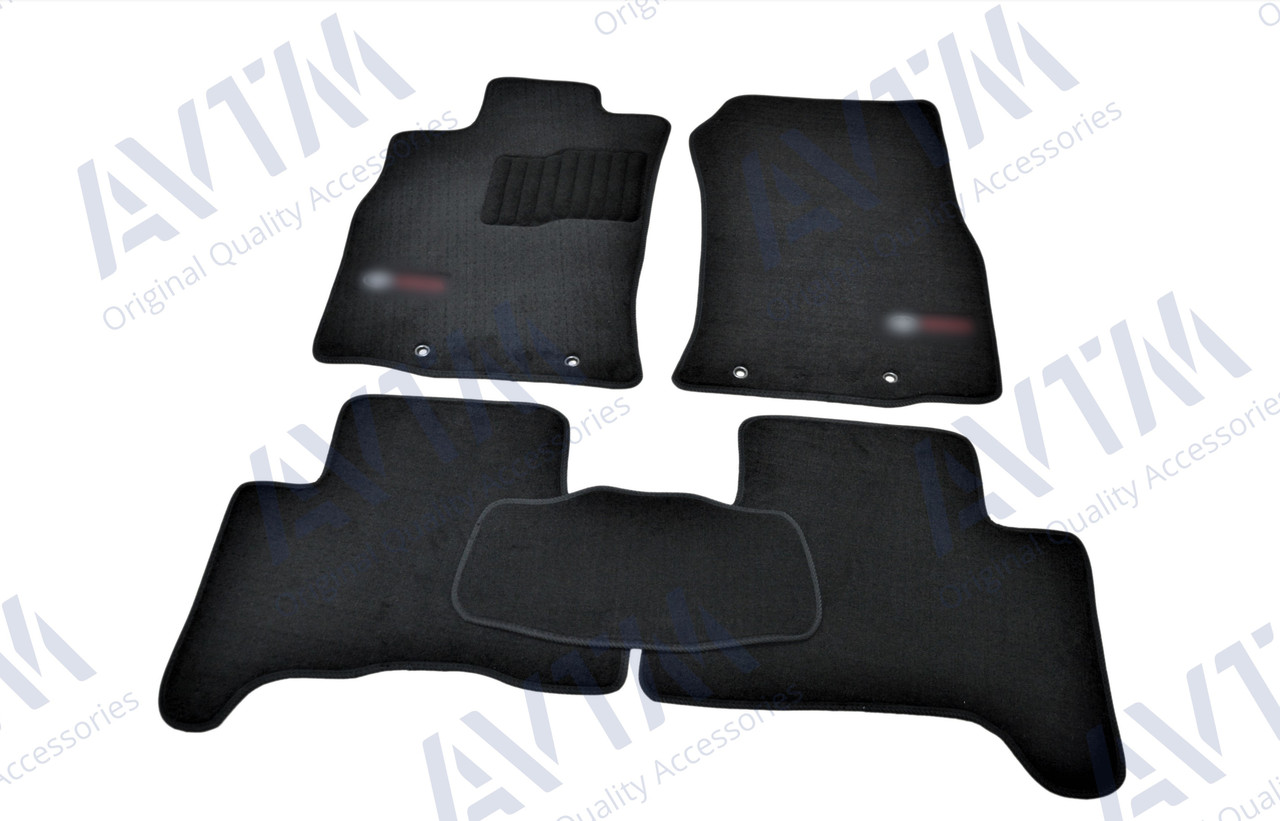 Ворсові килимки Тойота FJ Cruiser (2006-)/Чорні Premium AVTM BLCVW1623