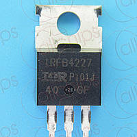 MOSFET N-канал 200В 130А 19.7мОм IR IRFB4227PbF TO220AB