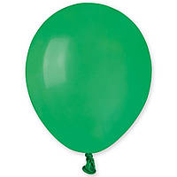 Латексный шар 5"(13см) пастель зелёный (12) Gemar