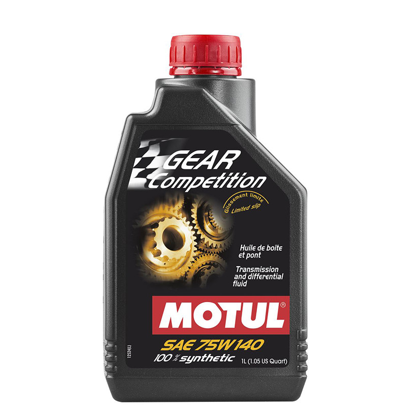 Motul Gear Competition 75W-140 1л (823501/105779) Синтетична трансмісійна олива МКПП API GL-5