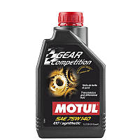 Motul Gear Competition 75W-140 1л (823501/105779) Синтетична трансмісійна олива МКПП API GL-5