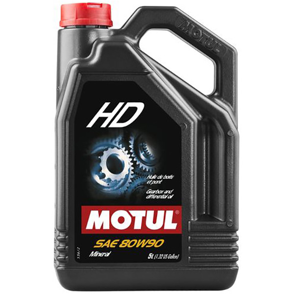 Motul HD 80W-90 5л (317506/100105) Мінеральна трансмісійна олива МКПП API GL-4 / GL-5