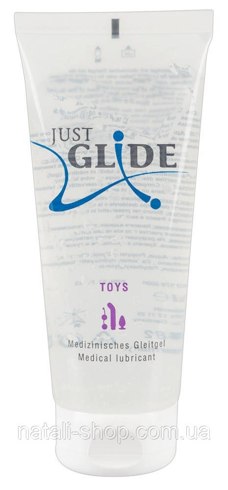 Лубрикант на водній основі Just Glide Toy Lube 200 мл