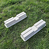 Пластиковое напольное основание для наружного блока кондиционера, Vecamco. Италия. 420 х 120 х 72 мм, фото 3
