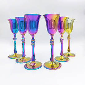 Набір чарок Bohemia Parus 1SF89/70 70 мл райдуга