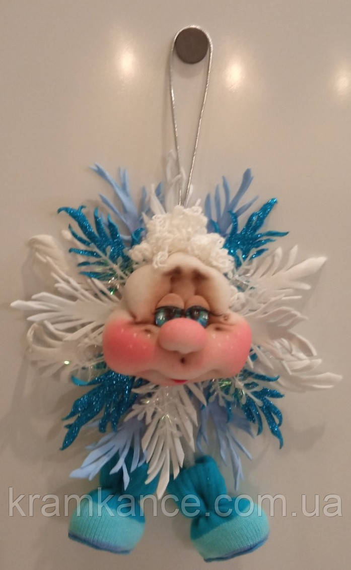 Лялька-підвіска сувенірна "Сніжинка"