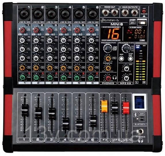 Мікшерний пульт Emiter-S EM-MINI6