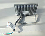 Прожектор світлодіодний вуличний 20W зовнішній LED ліхтар із вбудованим драйвером і світлодіодами IP65, фото 5