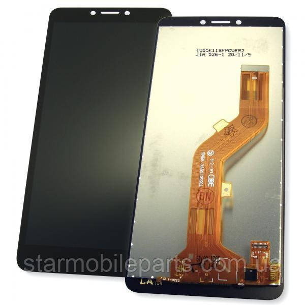 Дисплей  Itel P13 + сенсор чорний | модуль, фото 1