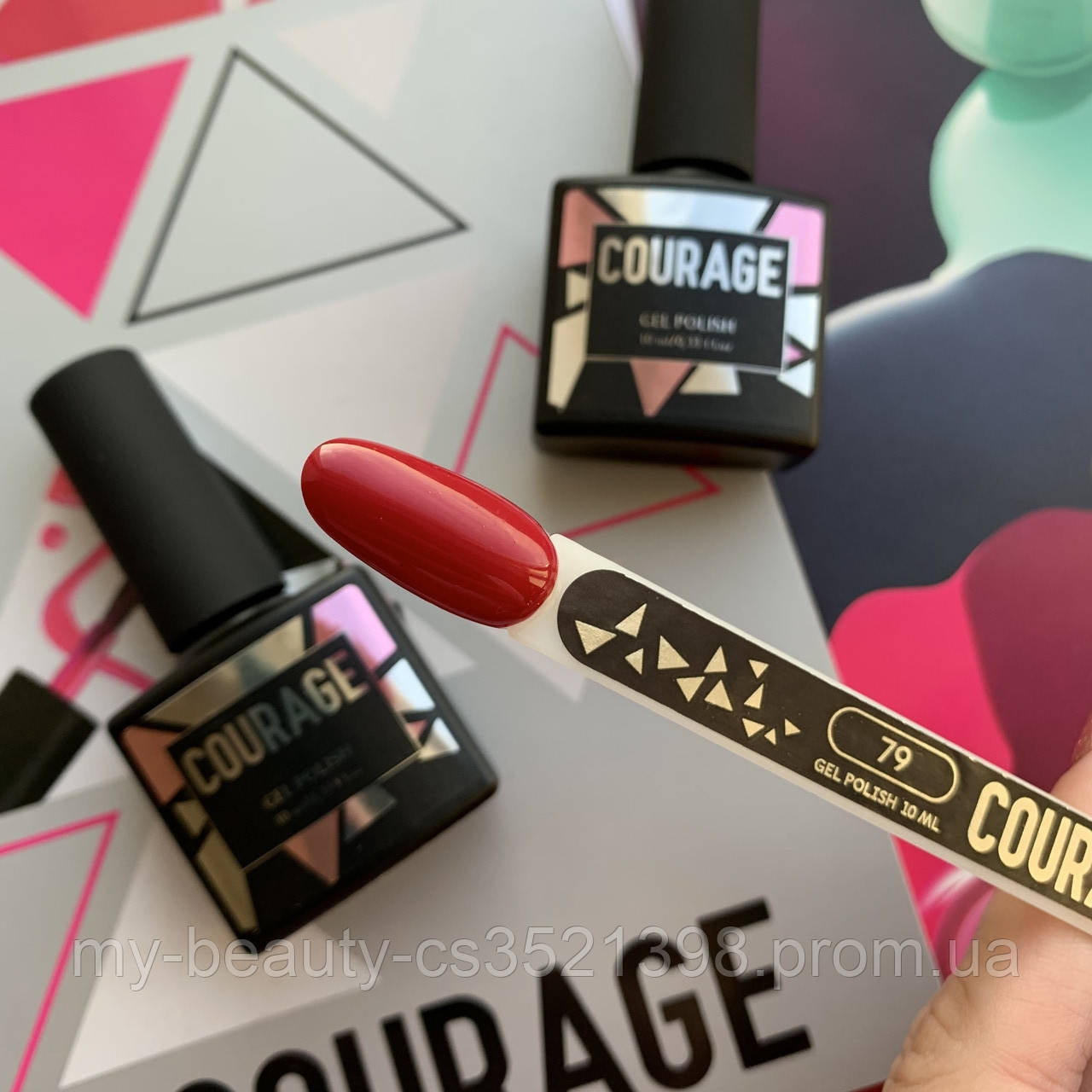 Гель-лак для нігтів Courage Prof 10 мл №079