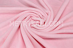 Велюр х/б ніжно-рожевий