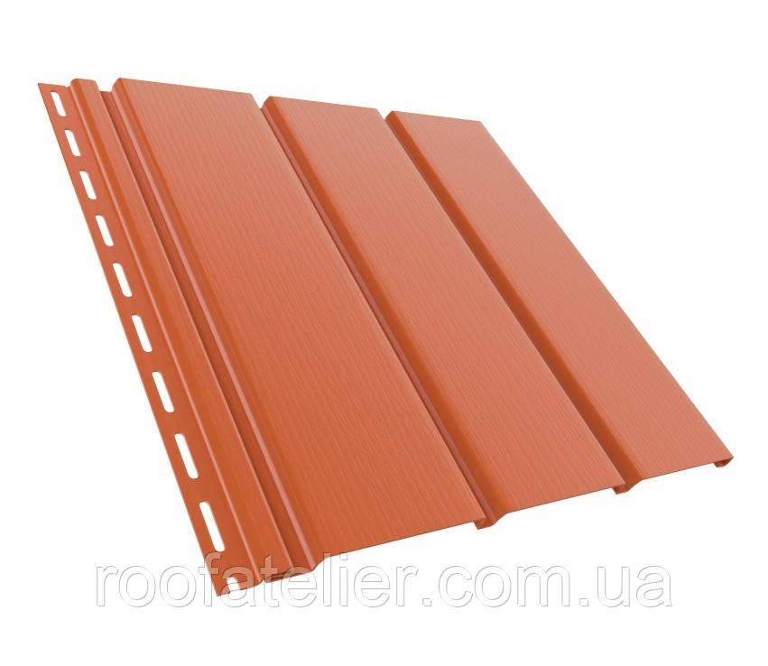 Панель софіт Bryza / Бриза 3м 0,92м2 без перфорації цегляний Польща