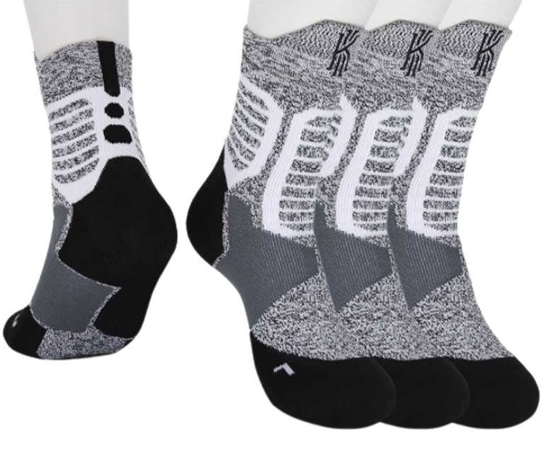 Шкарпетки баскетбольні Basketball Socks 3 пари розмір 40-45 (DML7502)