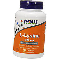 L-лизин NOW L-Lysine 500 мг 100 капс