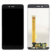Дисплей ZTE M2 Nubia NX551J с сенсором (тачскрином) черный OLED