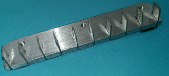 Накладка (гребінка) 8 / 10 мм для диска соломки DQ8 до овощерезкам Sirman, Fimar, Gam, Hendi та ін.