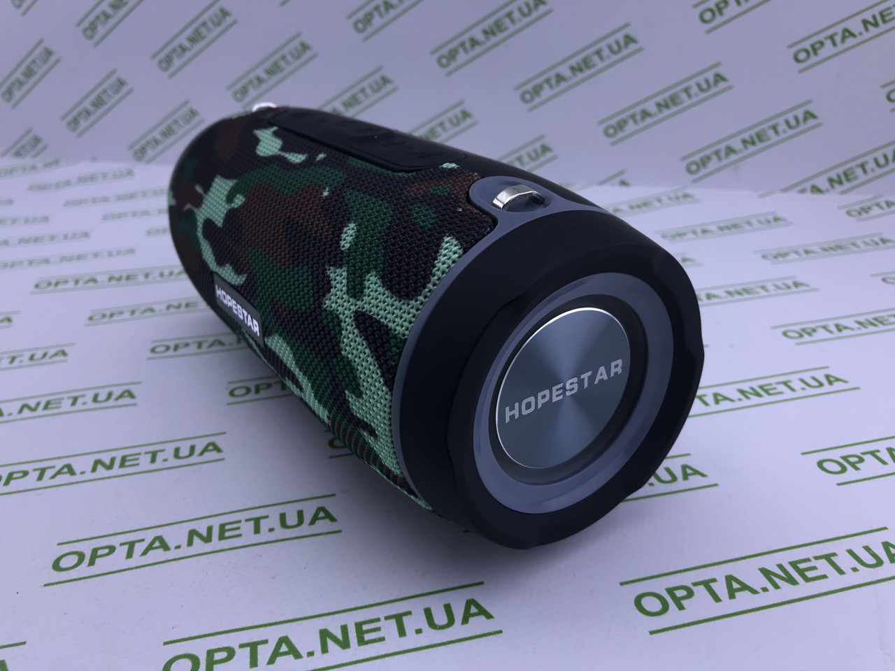 Портативна Колонка Bluetooth з динамічною підсвічуванням Hopestar H45 Камуфляж, фото 1