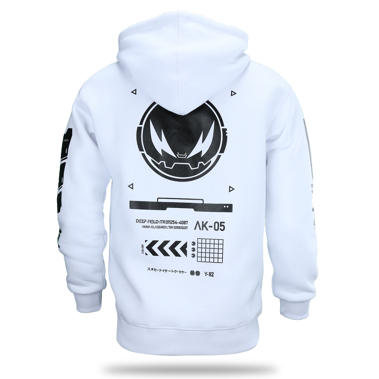 Худі осінь-зима чоловічі білі FABRIC OF THE UNIVERSE #1 WHT XXL(Р) 22-571-203